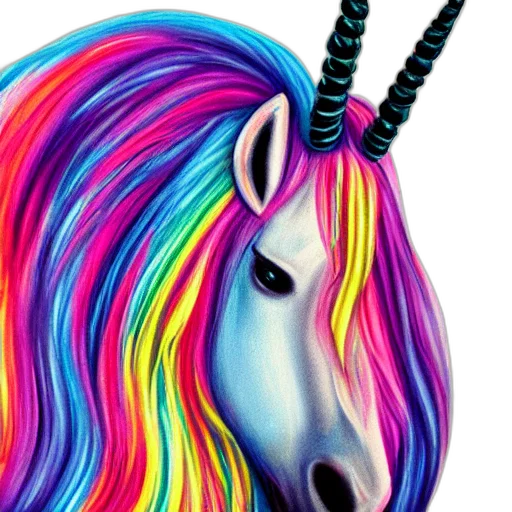 animal, vaporwave, fantasy art, photorealistic transparent PNG cut-out
