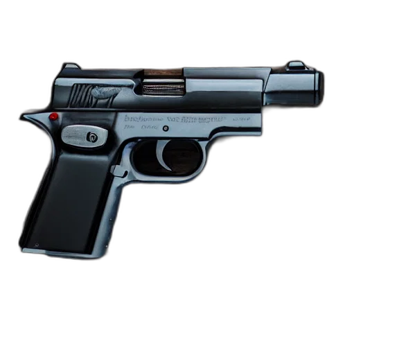 weapon, concept art, photorealistic, 3d render transparent PNG cut-out