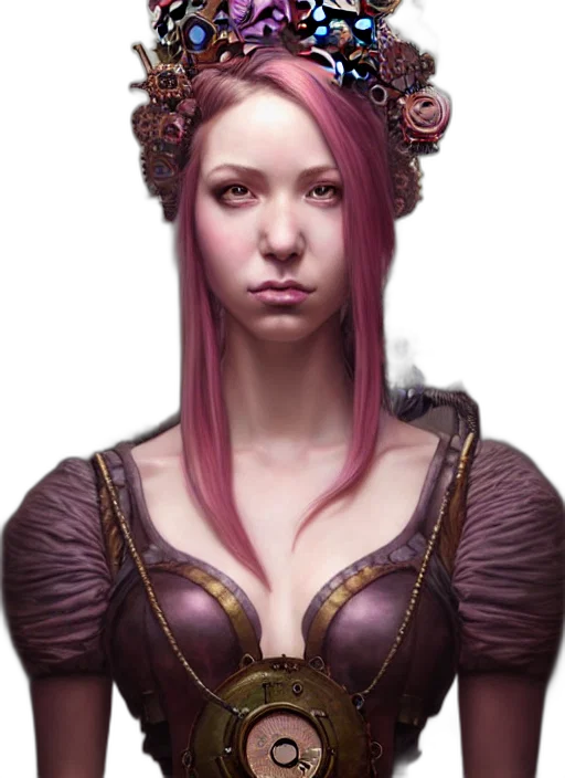 face, crown, staff, dress transparent PNG cut-out