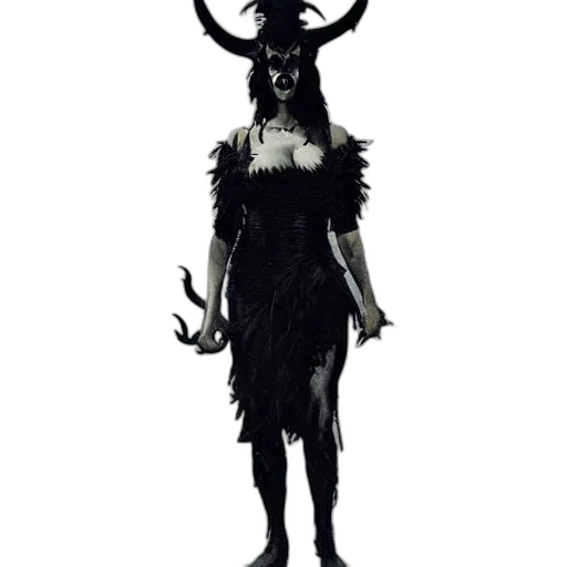 creature, mask, animal, staff transparent PNG cut-out