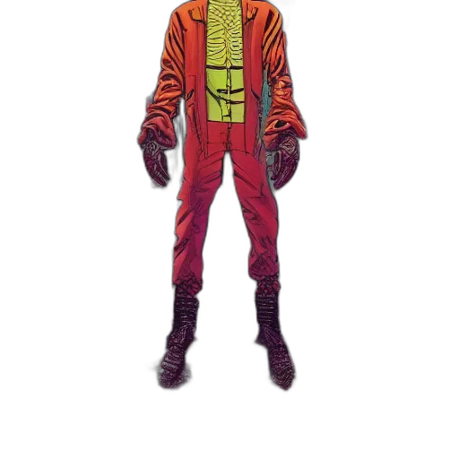 jacket, staff, robot, animal transparent PNG cut-out