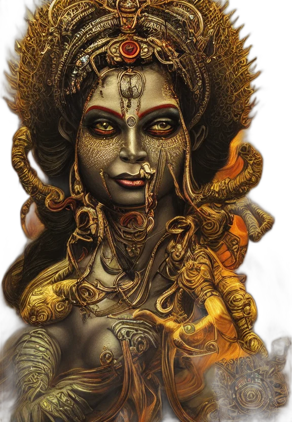 mask, face, jewelry, fantasy art transparent PNG cut-out