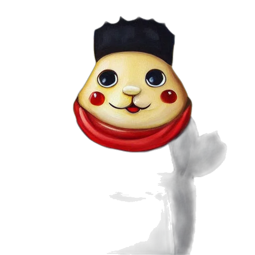 mask, face, staff, creature transparent PNG cut-out