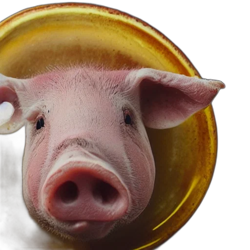 food, animal, mask, photorealistic transparent PNG cut-out