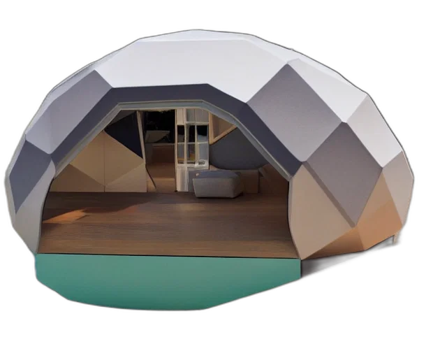 3d render, concept art, modular, bikini transparent PNG cut-out