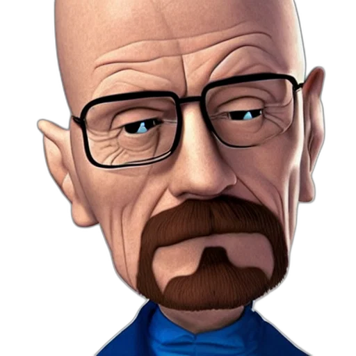 face, staff, cartoon, comic book art transparent PNG cut-out