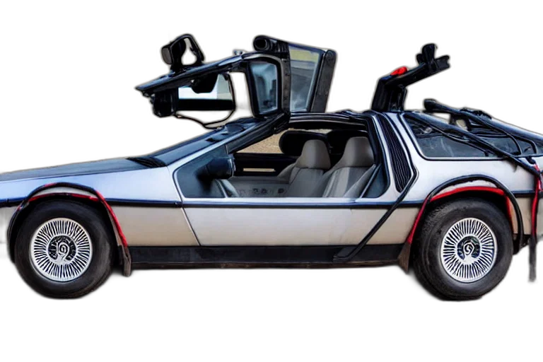car, robot, concept art, 3d render transparent PNG cut-out