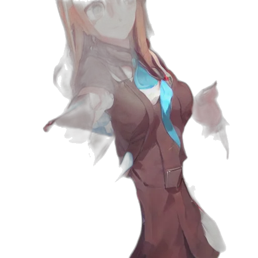 dress, staff, jacket, weapon transparent PNG cut-out