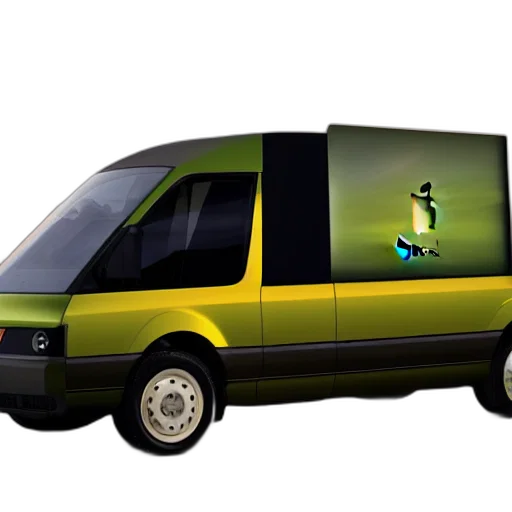 car, staff, animal, 3d render transparent PNG cut-out