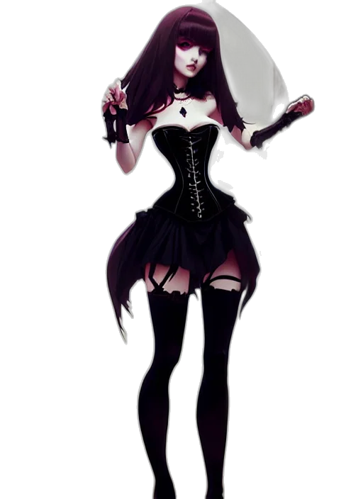 staff, dress, weapon, creature transparent PNG cut-out