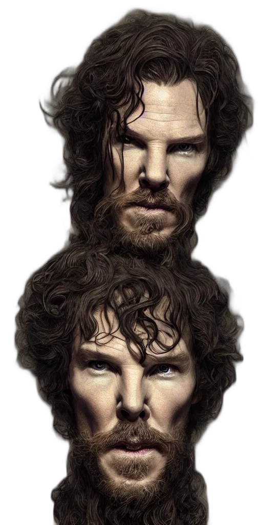 face, mask, crown, hair transparent PNG cut-out