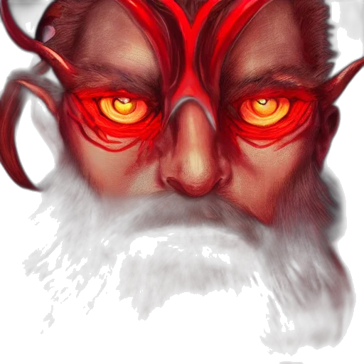 mask, face, creature, fantasy art transparent PNG cut-out