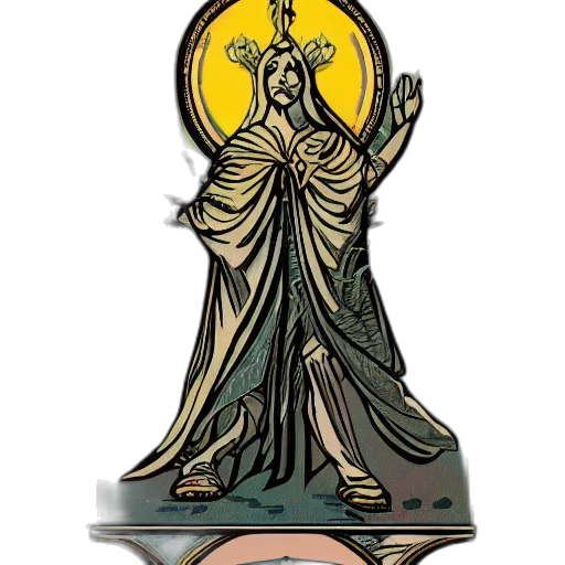 staff, jewelry, crown, concept art transparent PNG cut-out