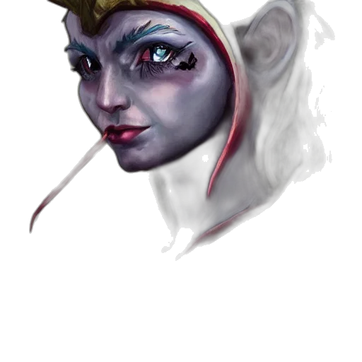 face, mask, staff, crown transparent PNG cut-out