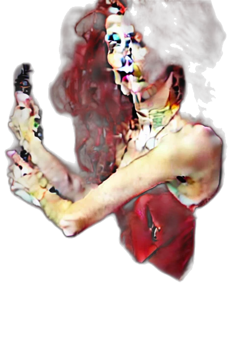 face, mask, dress, weapon transparent PNG cut-out