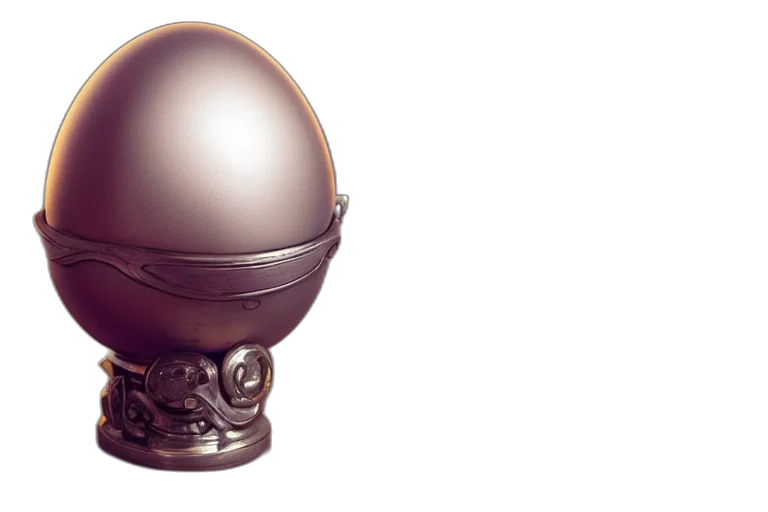 robot, crown, mask, 3d render transparent PNG cut-out
