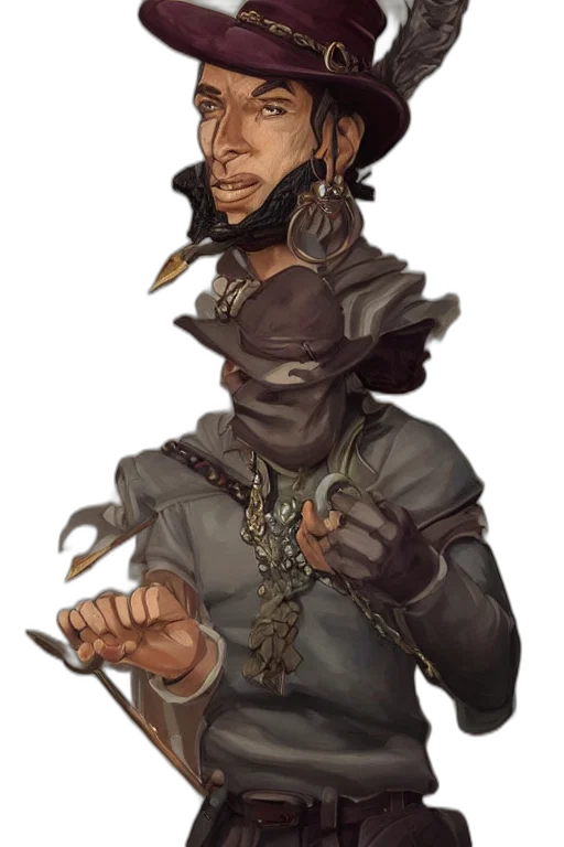 staff, mask, face, hat transparent PNG cut-out