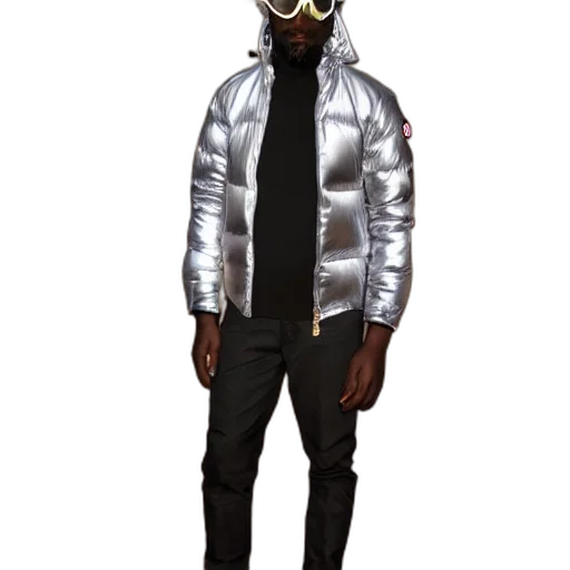 jacket, mask, robot, concept art transparent PNG cut-out
