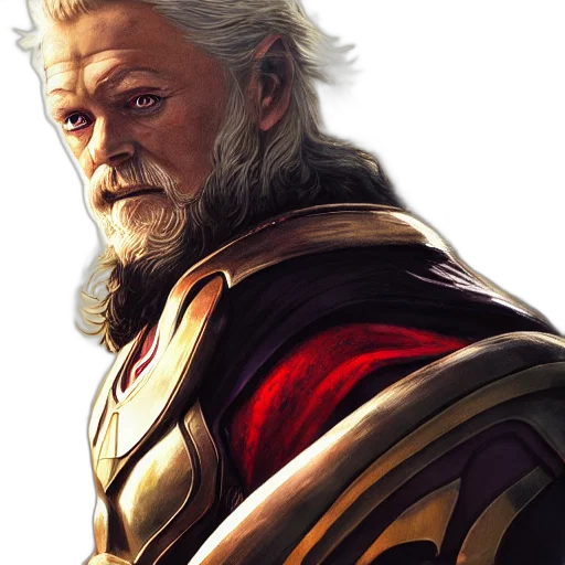 face, dragon, sword, staff transparent PNG cut-out