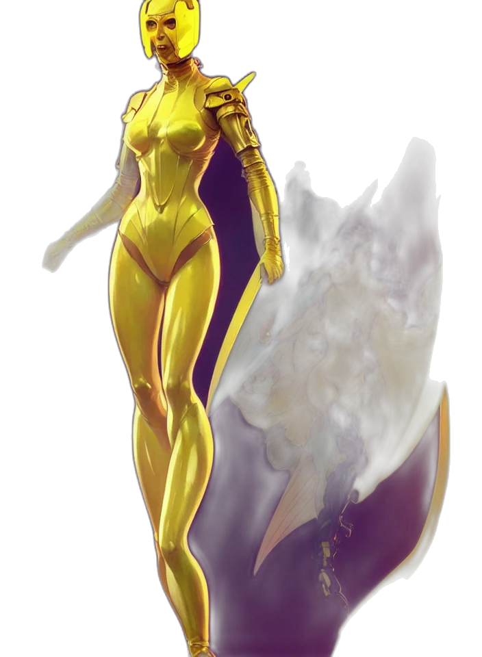 dress, concept art, fantasy art, comic book art transparent PNG cut-out