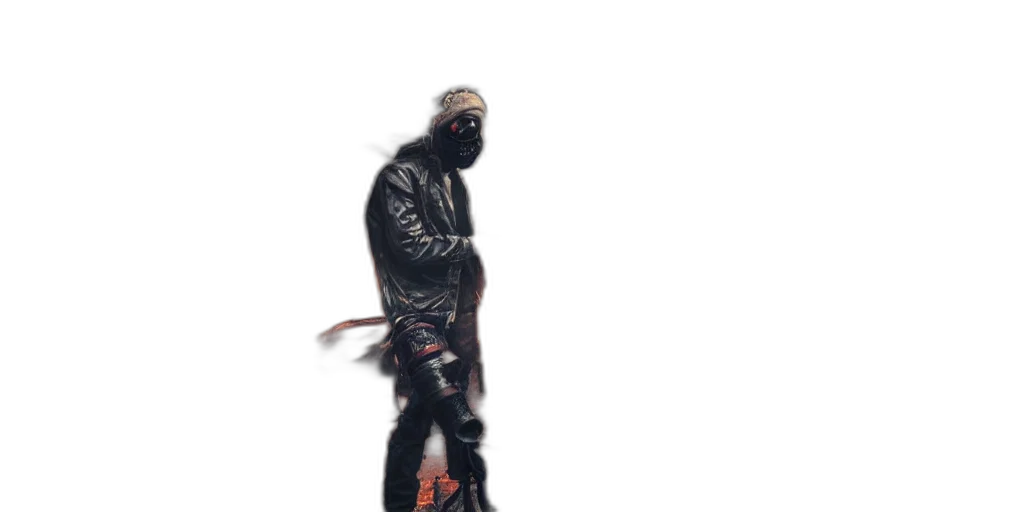 jacket, mask, animal, creature transparent PNG cut-out