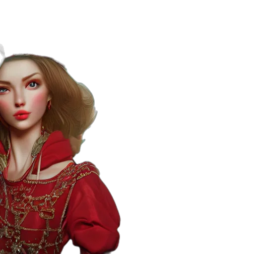 crown, fantasy art, 3d render, concept art transparent PNG cut-out