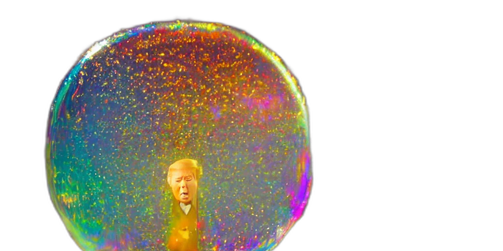hair, outer space, golden, donald transparent PNG cut-out