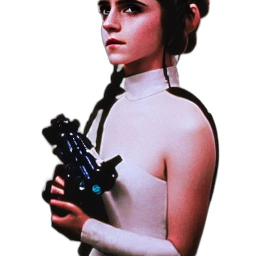 robot, weapon, dress, cyberpunk transparent PNG cut-out