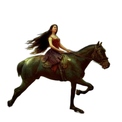 animal, crown, jewelry, fantasy art transparent PNG cut-out
