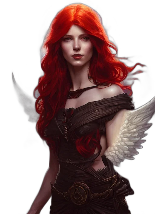 dress, fantasy art, concept art, comic book art transparent PNG cut-out