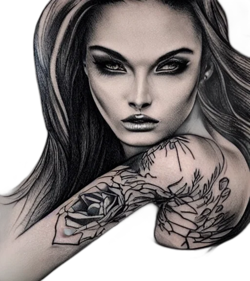 jewelry, face, photorealistic, fantasy art transparent PNG cut-out