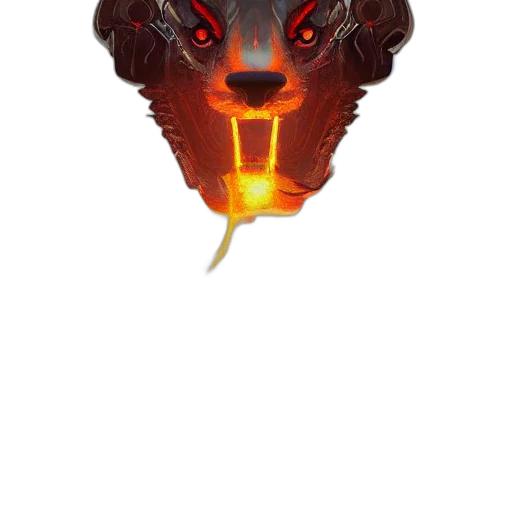 dragon, mask, creature, face transparent PNG cut-out