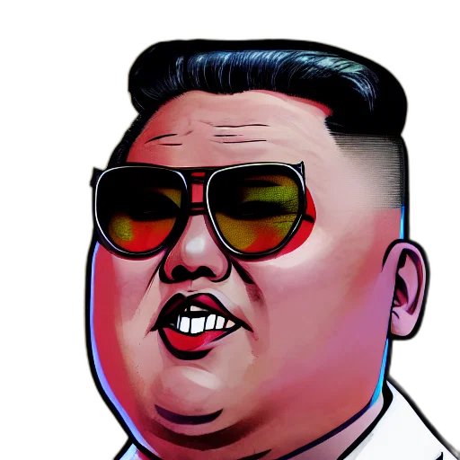 face, staff, jacket, weapon transparent PNG cut-out