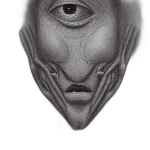 mask, face, creature, robot transparent PNG cut-out