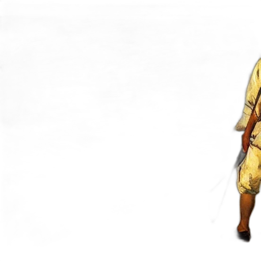 staff, weapon, sword, dress transparent PNG cut-out
