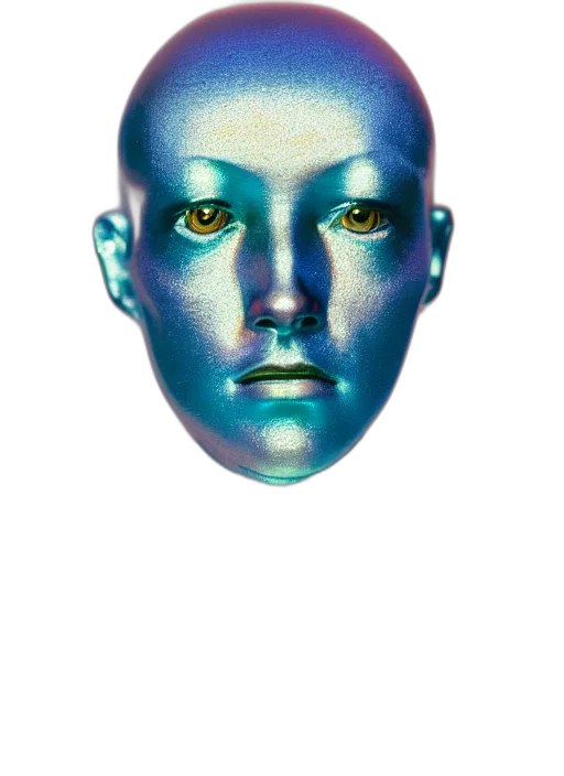 mask, face, robot, creature transparent PNG cut-out