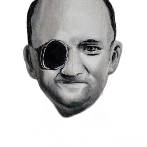 face, mask, staff, pencil sketch transparent PNG cut-out