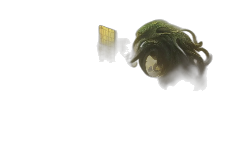 creature, hair, mask, food transparent PNG cut-out