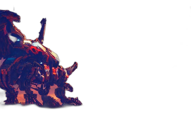 crown, animal, robot, creature transparent PNG cut-out