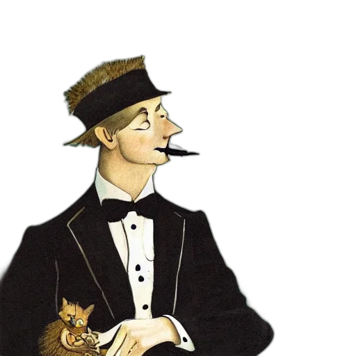 hat, staff, cartoon, concept art transparent PNG cut-out