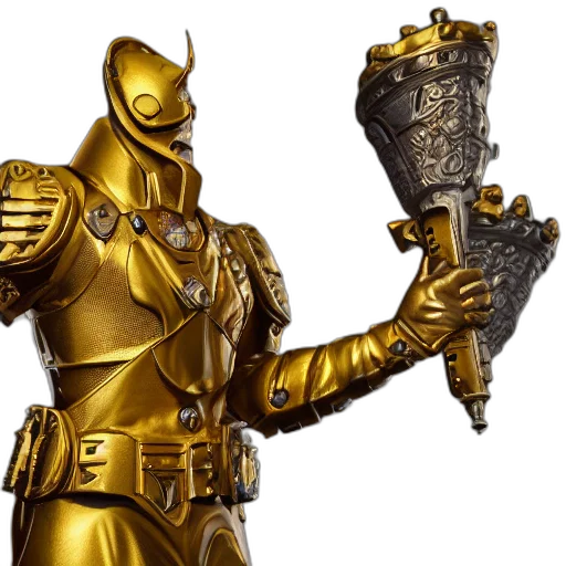 robot, sword, weapon, staff transparent PNG cut-out