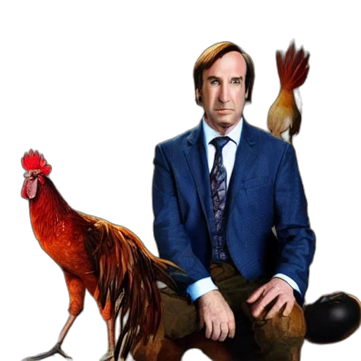 animal, saul, goodman, rooster transparent PNG cut-out