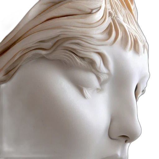 face, mask, crown, hair transparent PNG cut-out