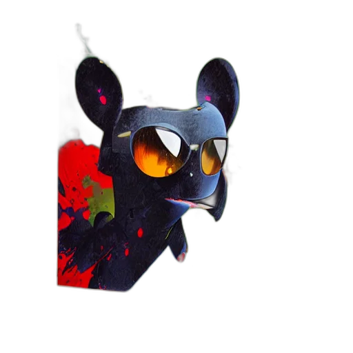 mask, animal, creature, staff transparent PNG cut-out