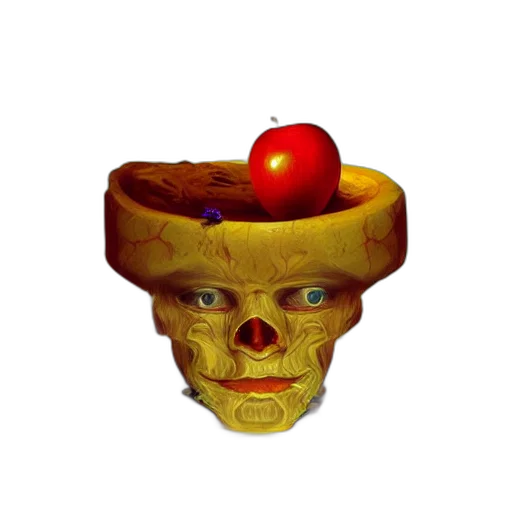 crown, mask, face, food transparent PNG cut-out