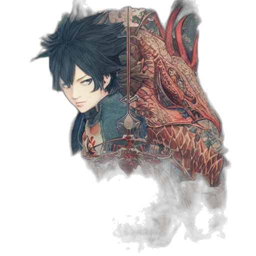 dragon, sword, weapon, creature transparent PNG cut-out