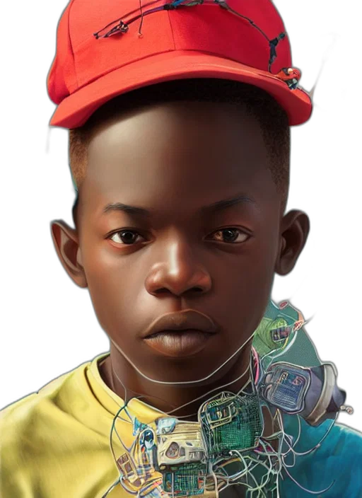 face, crown, hat, robot transparent PNG cut-out