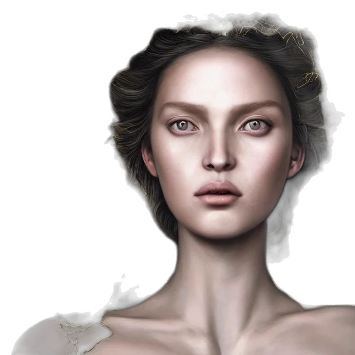 face, crown, jewelry, mask transparent PNG cut-out