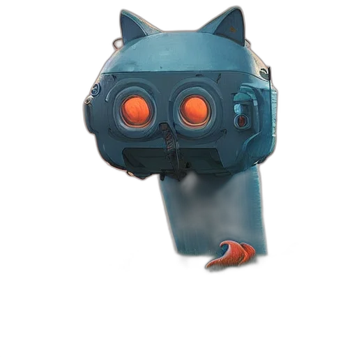 robot, creature, mask, animal transparent PNG cut-out