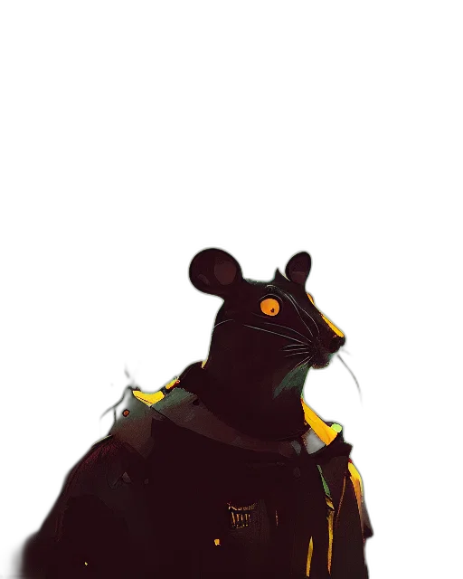 animal, jacket, mask, creature transparent PNG cut-out